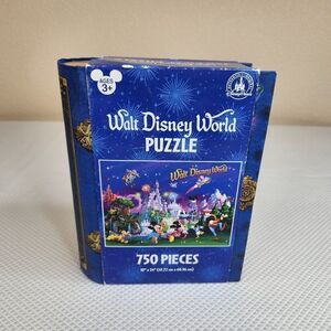 Walt Disney World Mickey and Friends Storybook 750 Pce Puzzle 18" X 24" Complete